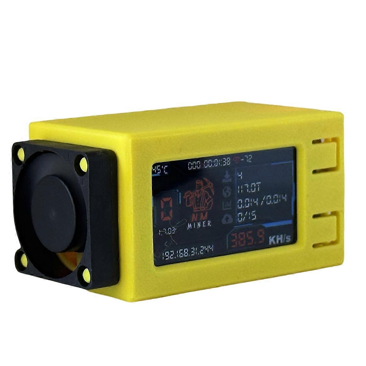 NMMiner Nerdminer V2 Pro Max 390KH/S Solo Lottery Miner with Cool Fan Bitcoin  Crypto Miner
