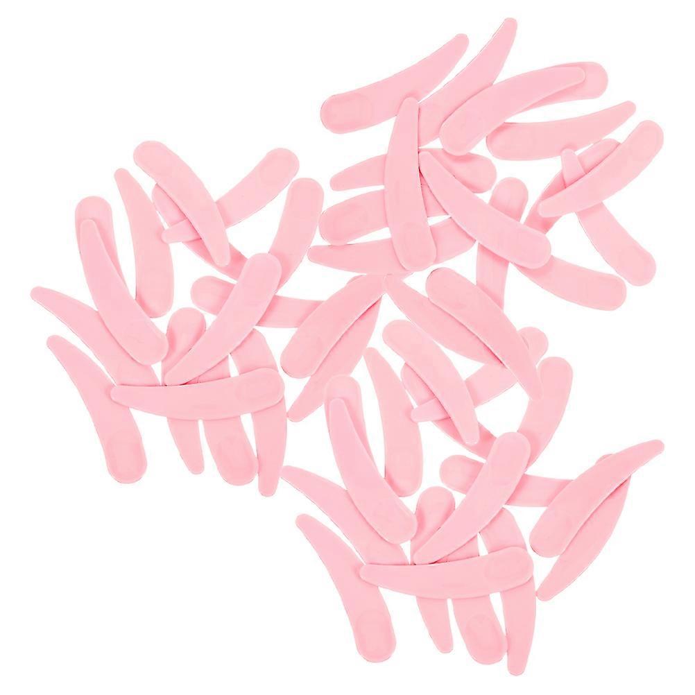 100pcs Mini Plastic Spatulas for Cosmetics Facial Mask Makeup Mixing and Sampling Portable Scoop Spatulas