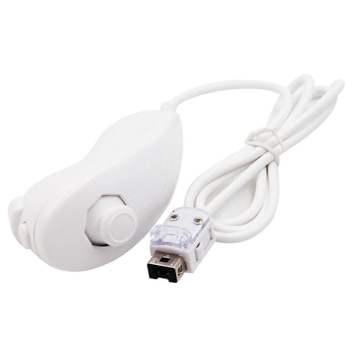 Wired Nunchuck for / Game Controller Hand Curved Game Handle Controller Nunchuk Tool for Gamepad