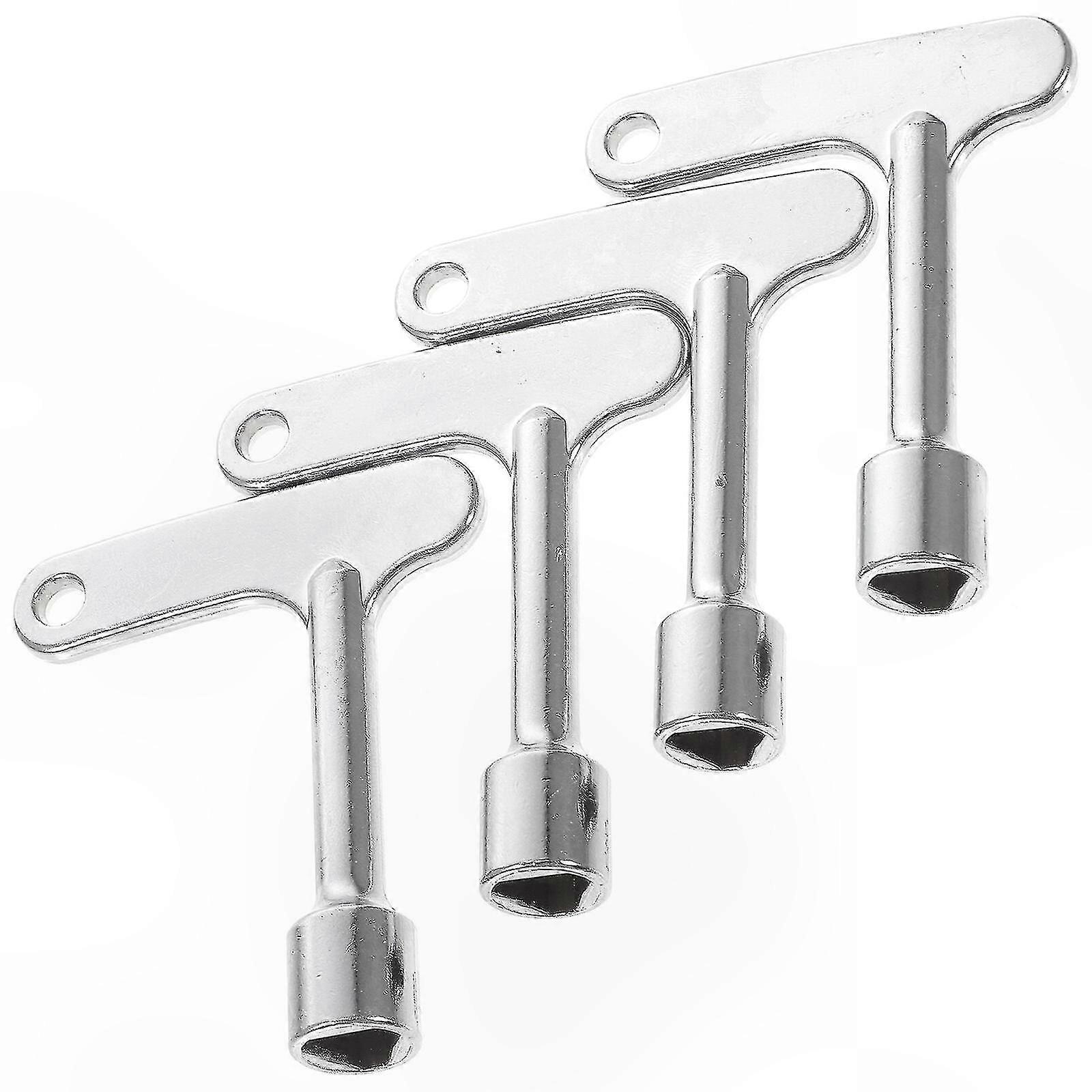 4-Pack Triangle Panel Lock Key for Elevator Service and Maintenance Use