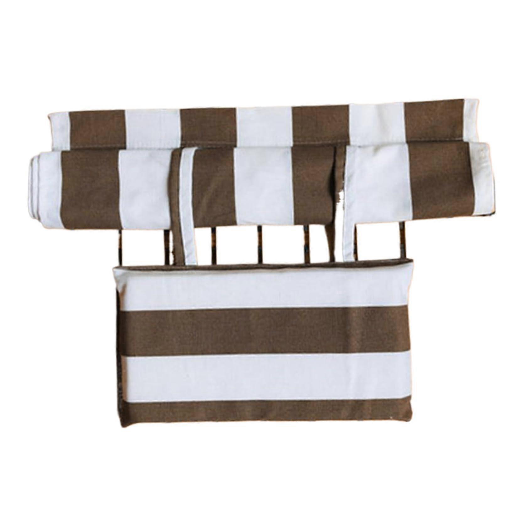 Sling Chair Replacement Fabric 45x17 Inches Striped LongLasting Canvas Pillow Included Seaside Patio Garden