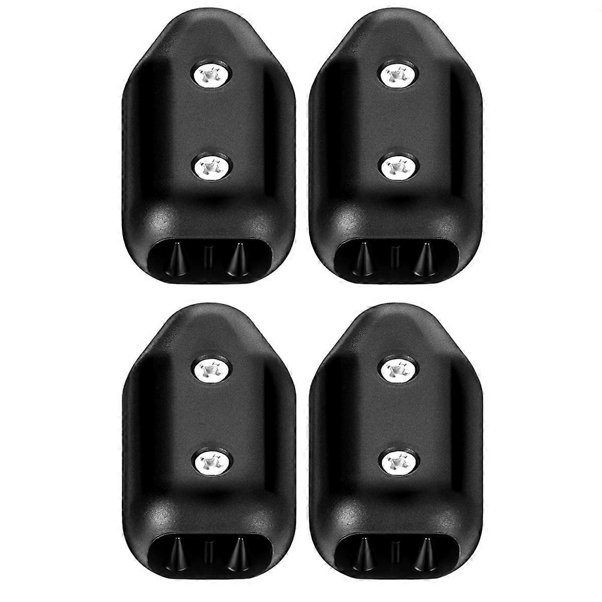 4 قطع مشابك حبل قابلة لإعادة الاستخدام ، 1/2 بوصة موصل سلسلة بلاستيكية