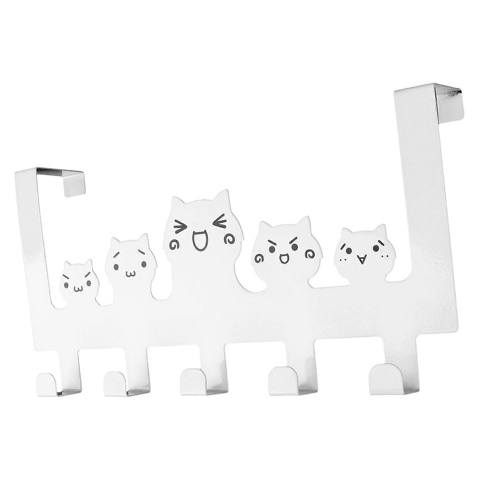Simple Cat-Shaped Hook For Wall Decoration In Bedroom And Kitchen 30X15.5CM 1 Piece