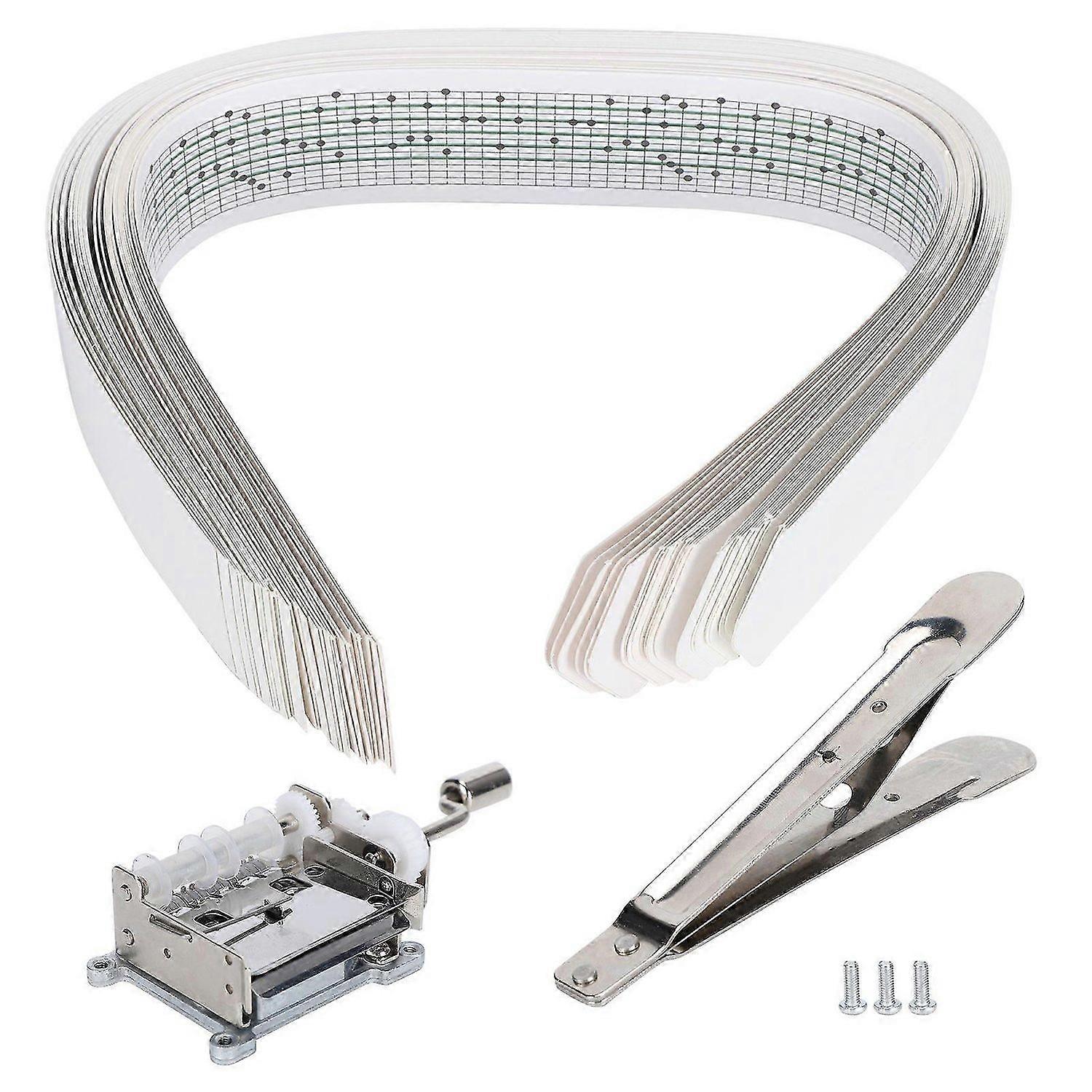 2025最新モデルDIYオルゴールテープハンドクランク作曲音楽ムーブメント15