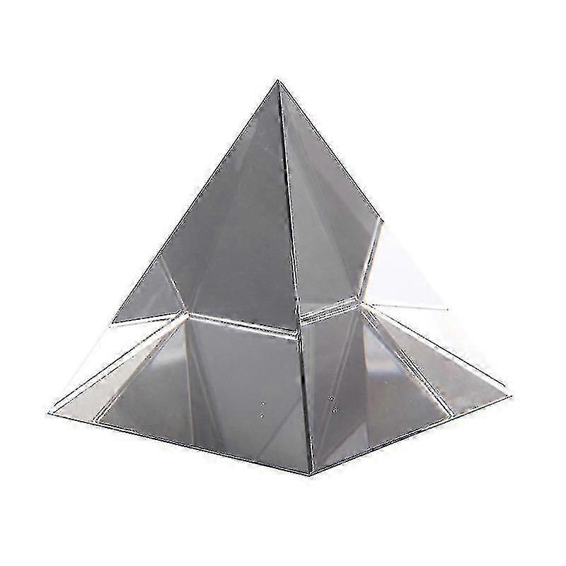 Prism Optical Glass Pyramid 40mm High Rectangular Hedron Suitable For Teang Experiments