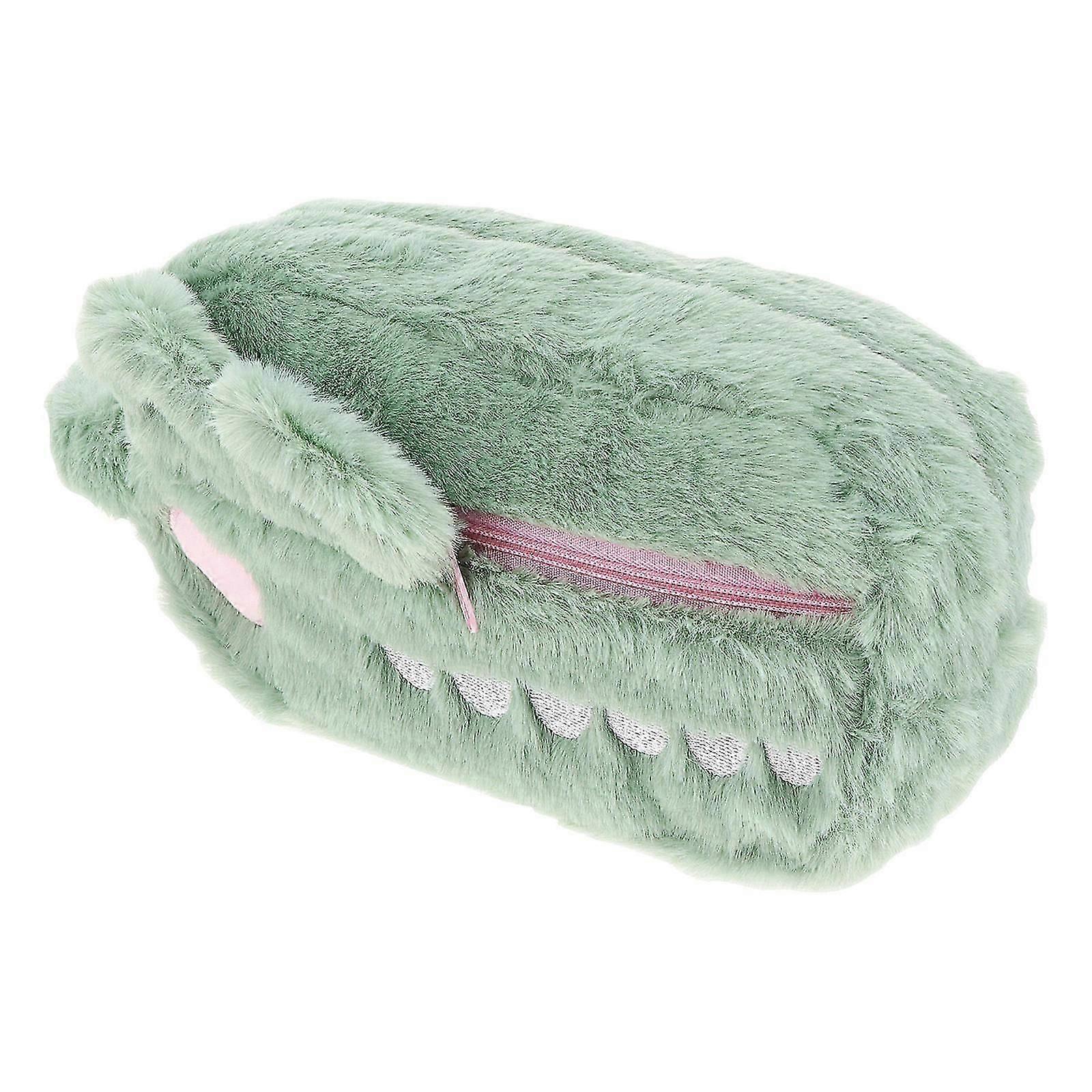 Kawaii لطيف جمالية مقلمة حقيبة أطفال حقيبة مدرسية باللون الأخضر جميلة 1 قطعة