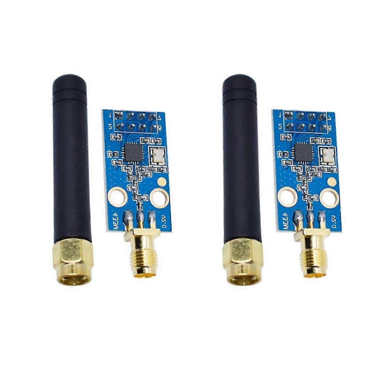 CC1101 Radio Frequency Transceiver Module with SMA Antenna Wireless Transceiver Module for 433MHZ En