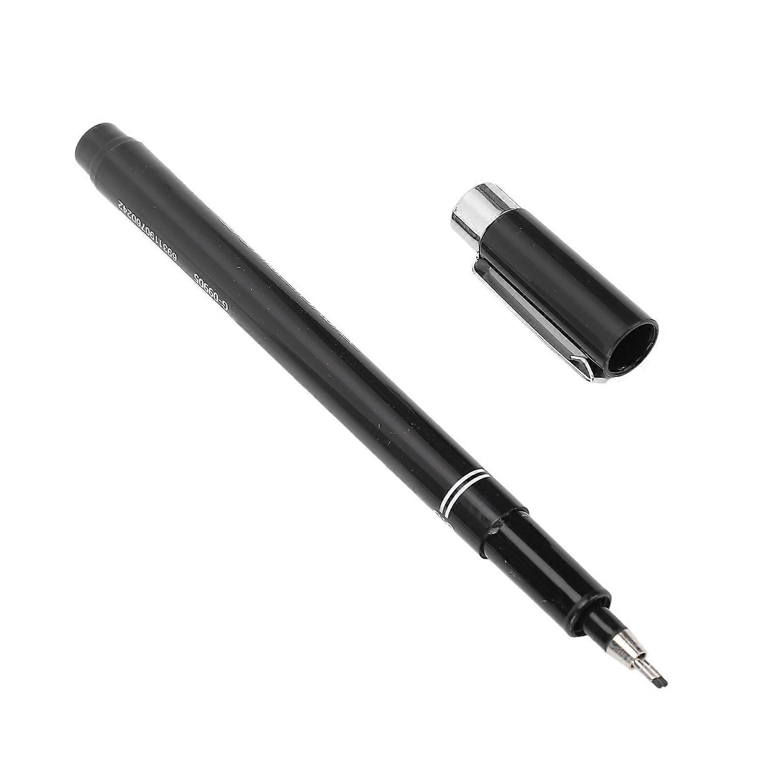 Double Line 0.5mm Black Fine Tip Drawing Pen for Sketching