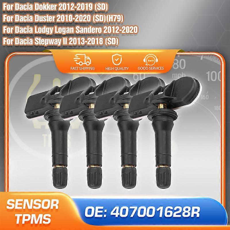 Applicable 407001628R TPMS Sensor For Dacia Dokker Duster Stepway 2012-2020 Dacia Lodgy Logan Sandero Tire Pressure Monitor Sensor Parts