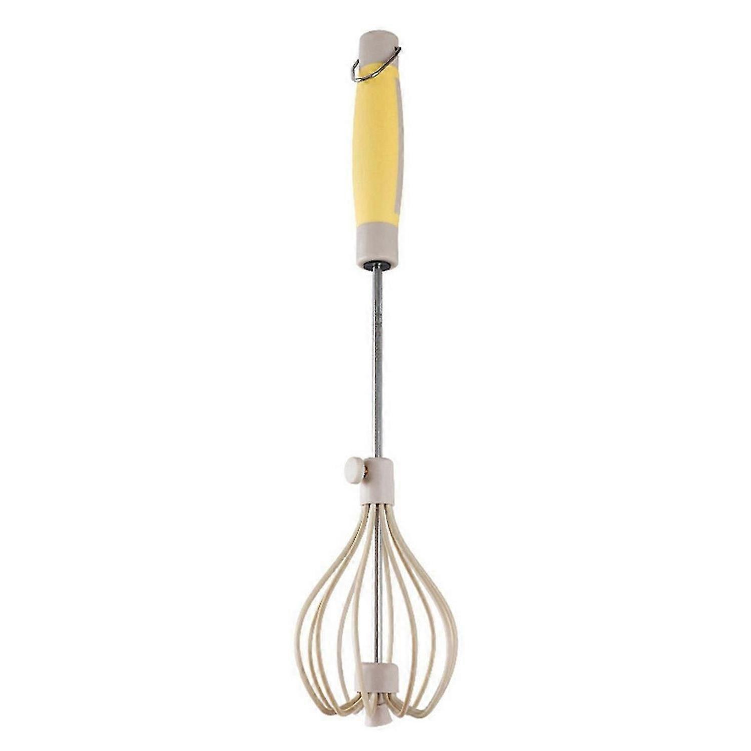 1pcs Stainless Steel Semi Automatic Whisk