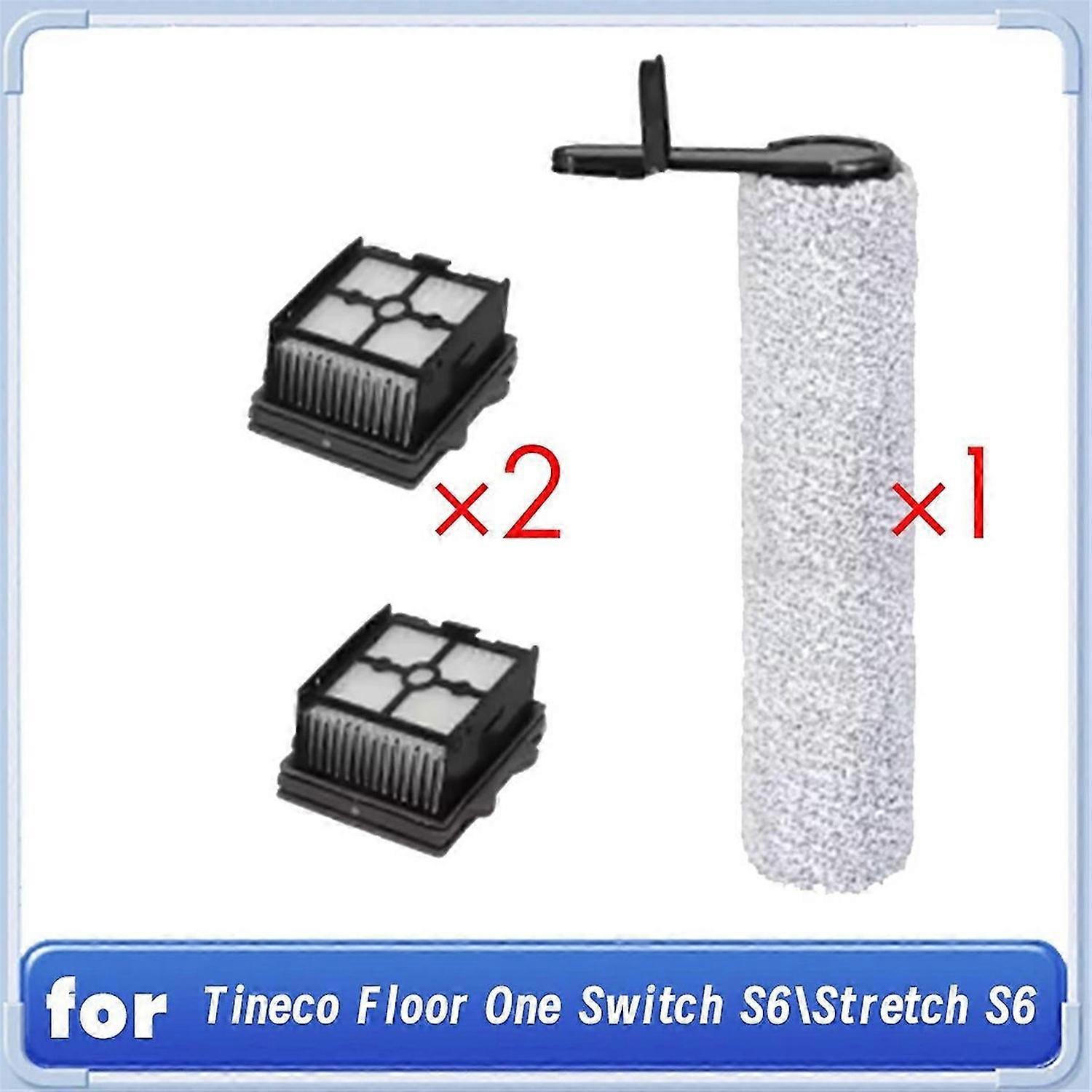 For Floor One Switch S6 Roller Brush HEPA Filter Accessories