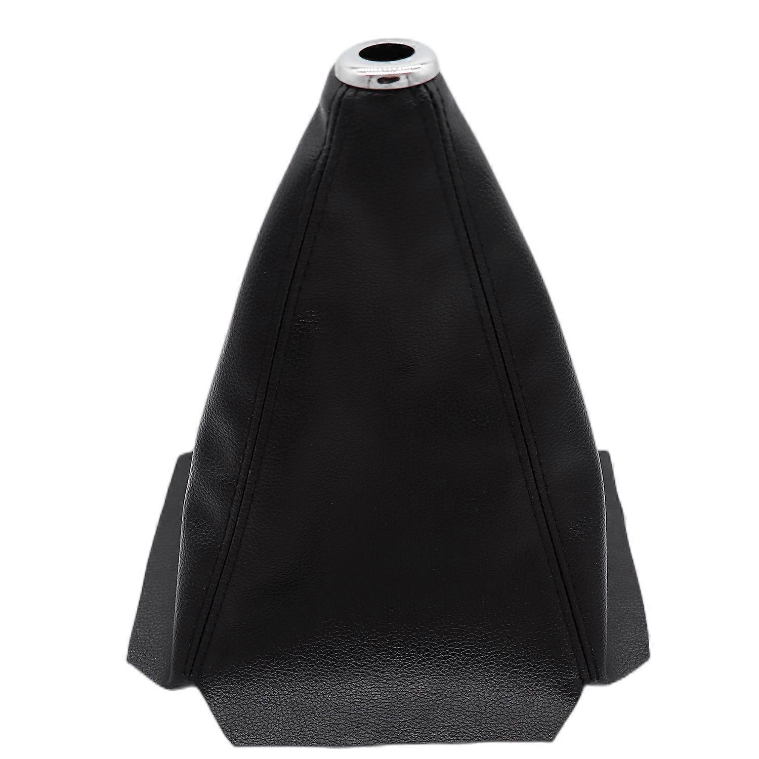 Auto Car Shift Knob Dust Cover Manual Shifter Shift Boot Cover PU Leather/Suede