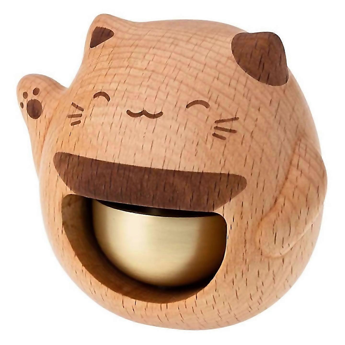 For Utter Chimes When Opens Chime Bells Box Being Wood Doorbell