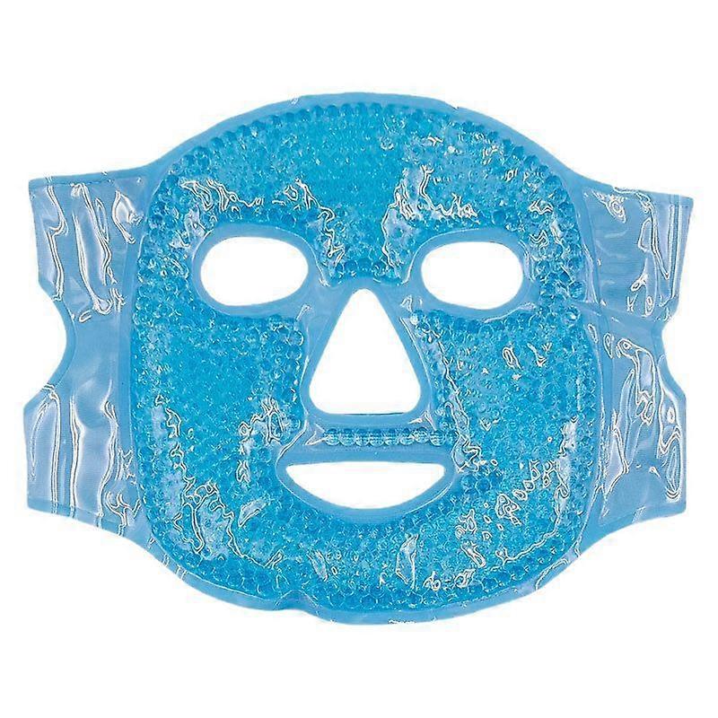 Plush bead hot and cold compress ice mask gel eye mask, a good helper to relieve
