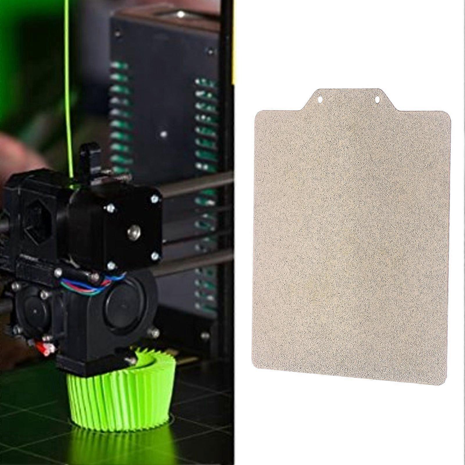 3D Printer Steel Plate Double Sided Smoothly Matte Magnetic Rubber Plate for Voron 120 X 120MM