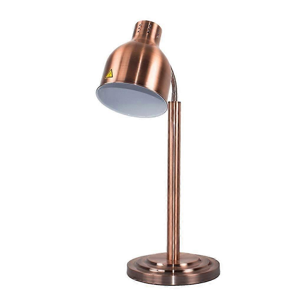 Heat Lamp Buffet Server - Bronze Aluminum Food Warmer for Commercial Use, Keeps Food Fresh and Original Taste