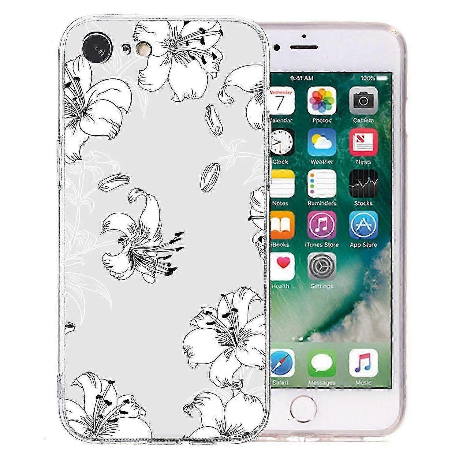 2025 Patterned TPU Phone Case for iPhone 7, 8, SE (2020/2022) - Stylish Protective Back Cover