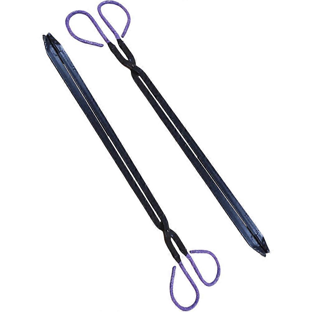 Barbecue Fireplace Tongs for Garbage Pickup 2Pcs Household Tool