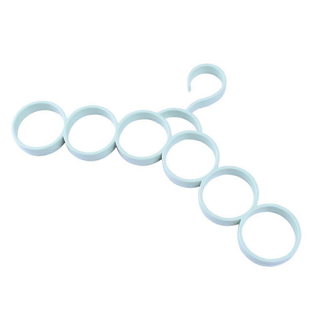 Scarf Tie Rack Plastic Multifunction Hanger for Closet Use 2Pcs