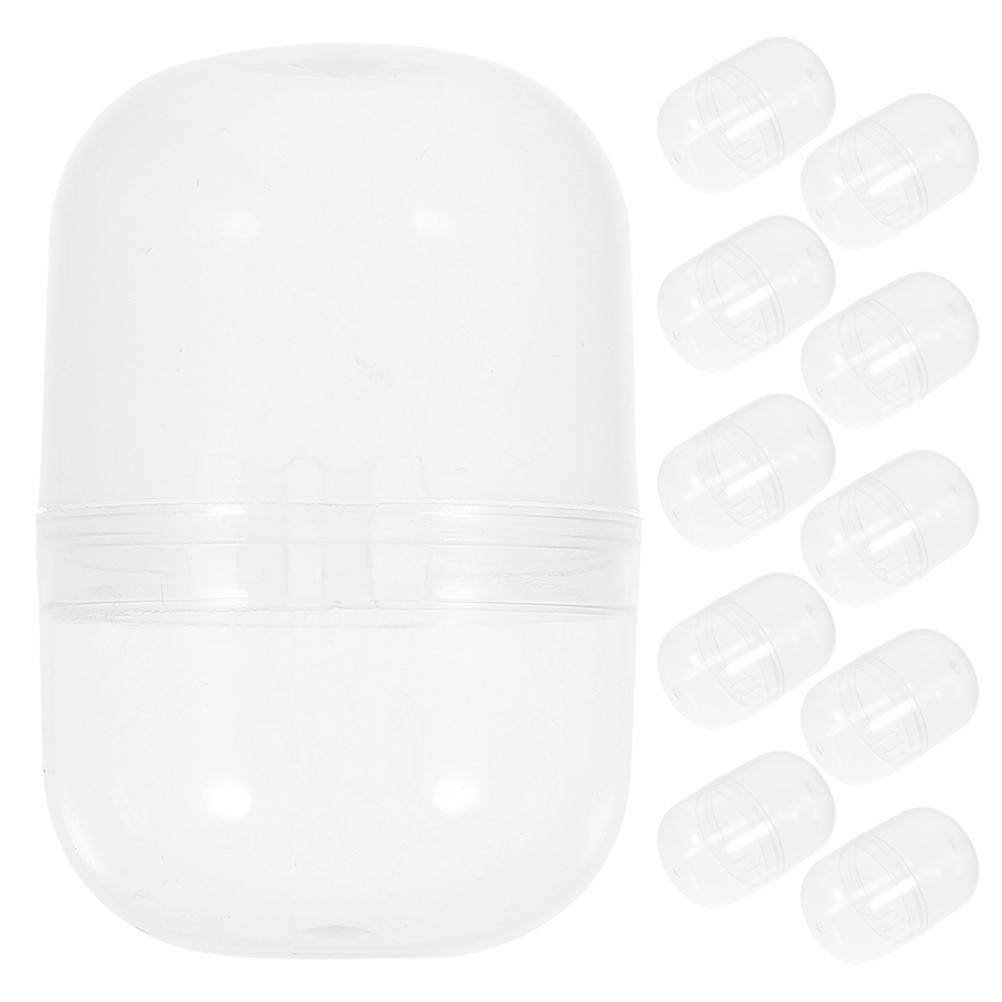 Fillable Vending Machine Plastic Balls for Storage 60Pcs