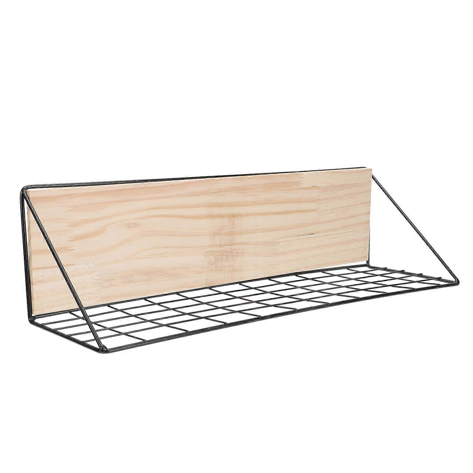 Hole-Free Storage Rack Practical Wall Shelf for Home Use 1Pcs