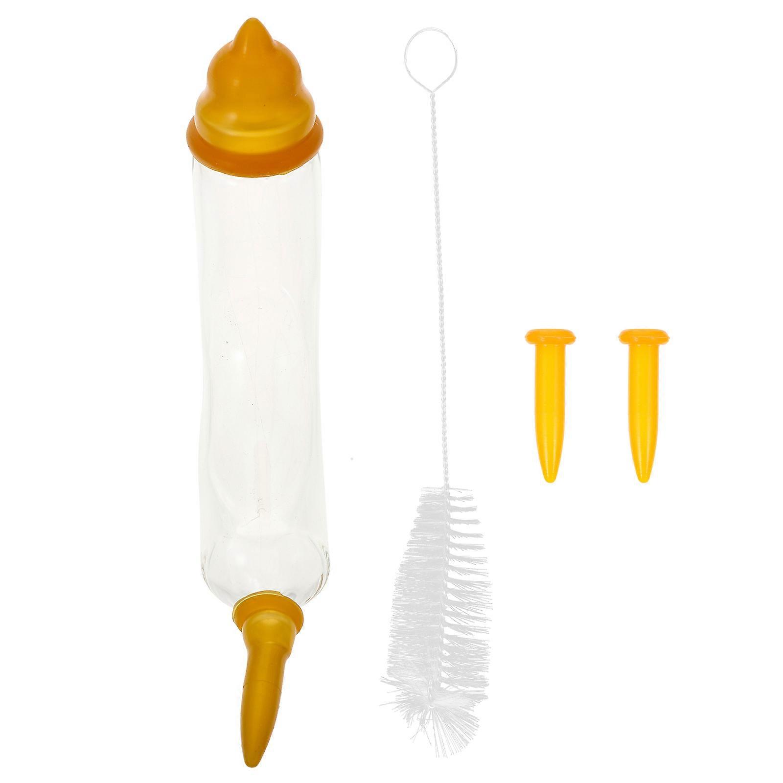 Puppy Feeding Nipples Pet Feeding Kit for 3Sets of Small Animals