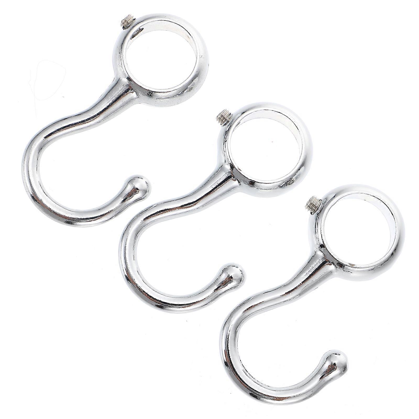 Hangers Organizer 6 Pcs Laundry Clothes Bag Hooks Designed For Kitchen Use With Anti-Rust Finish