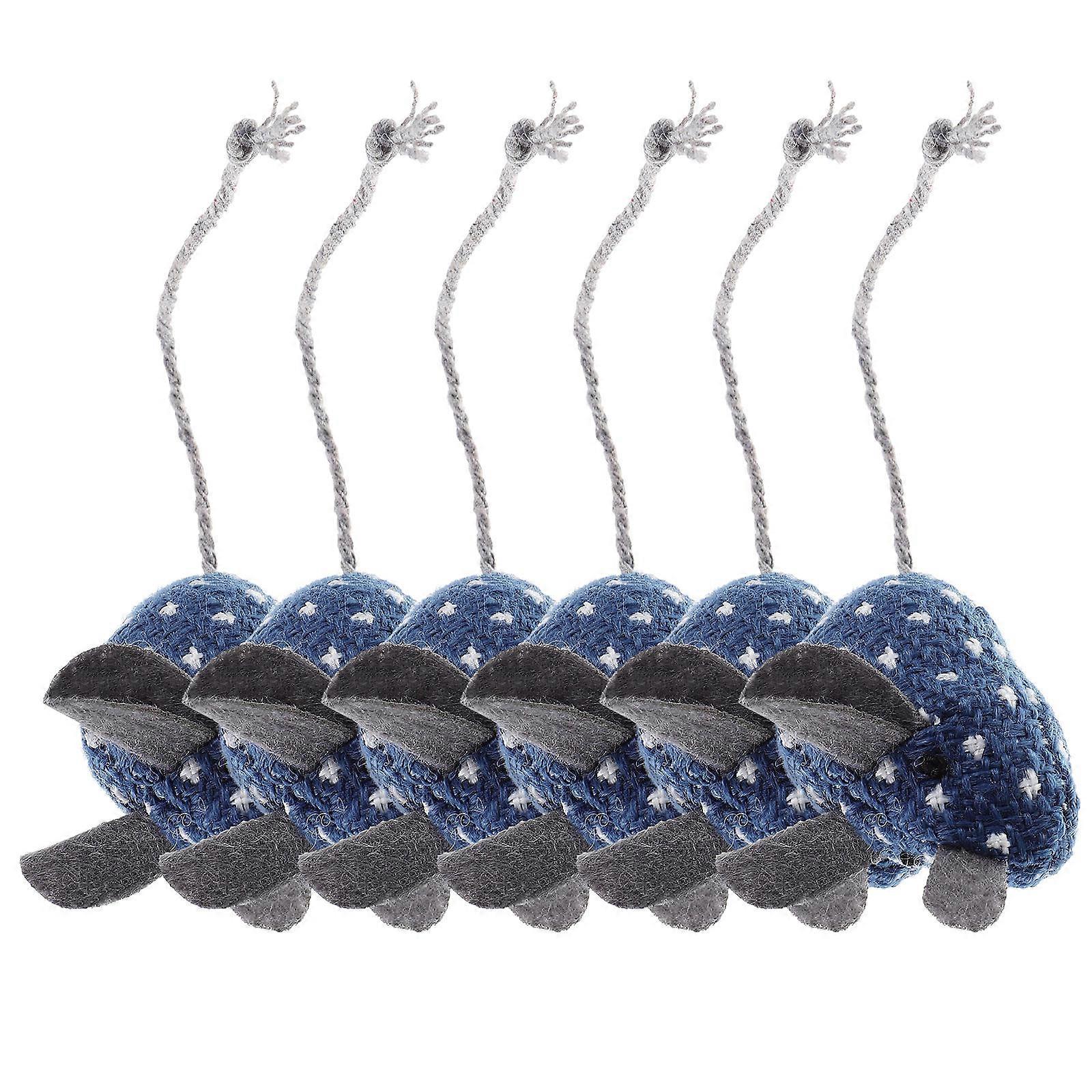 Cat Mouse Plush Toy Kitten Catnip Toy for Indoor Cats 18Pcs