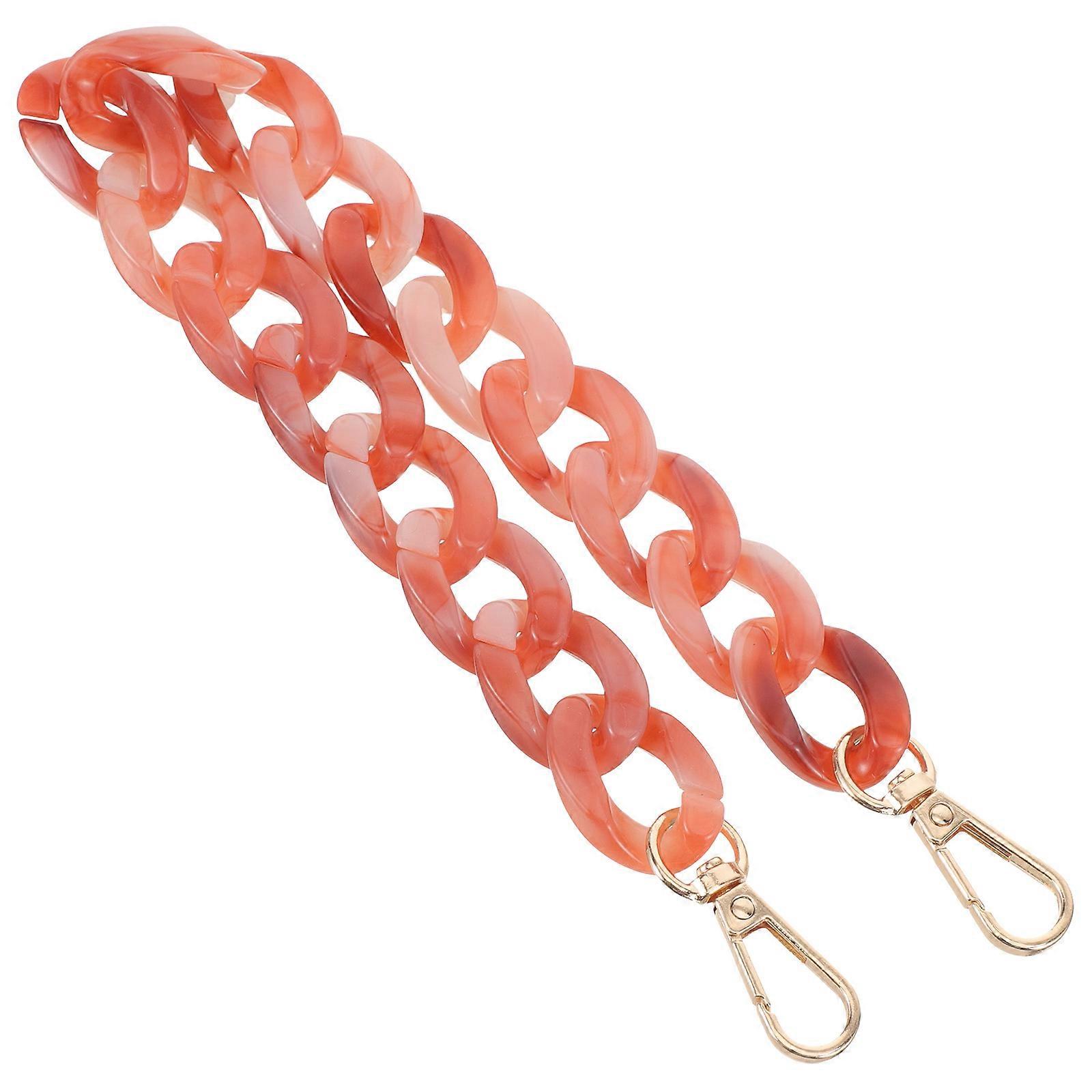 Removable Acrylic Bag Chain for Handbag DIY Replacement 4Pcs Pack
