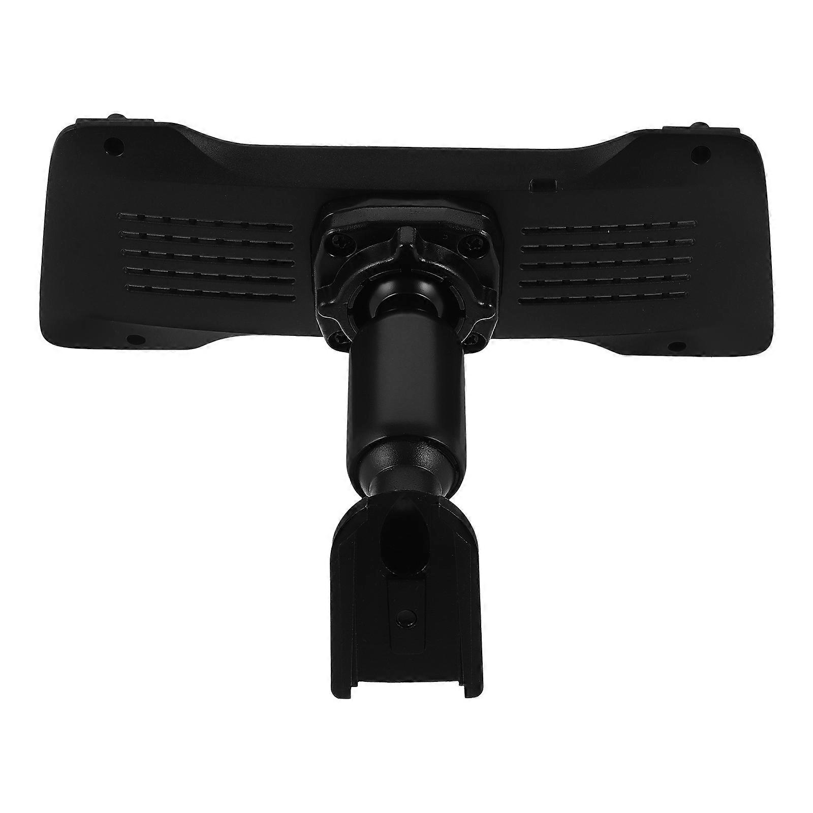 Dash Cam Mount Rearview Mirror Back Plate Panel 5Pcs Black ABS Material