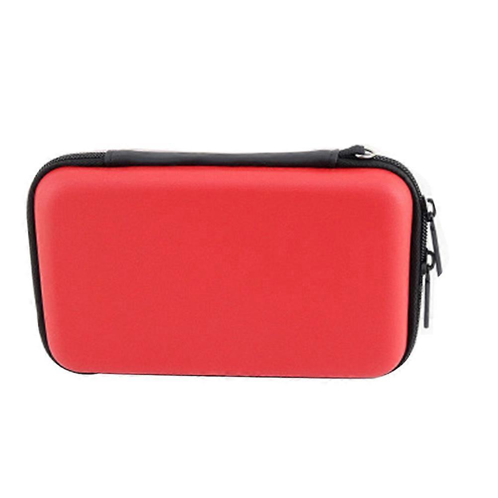 Electronics Accessories Organizer Bag for Storage 2Pcs Red Waterproof Carrying