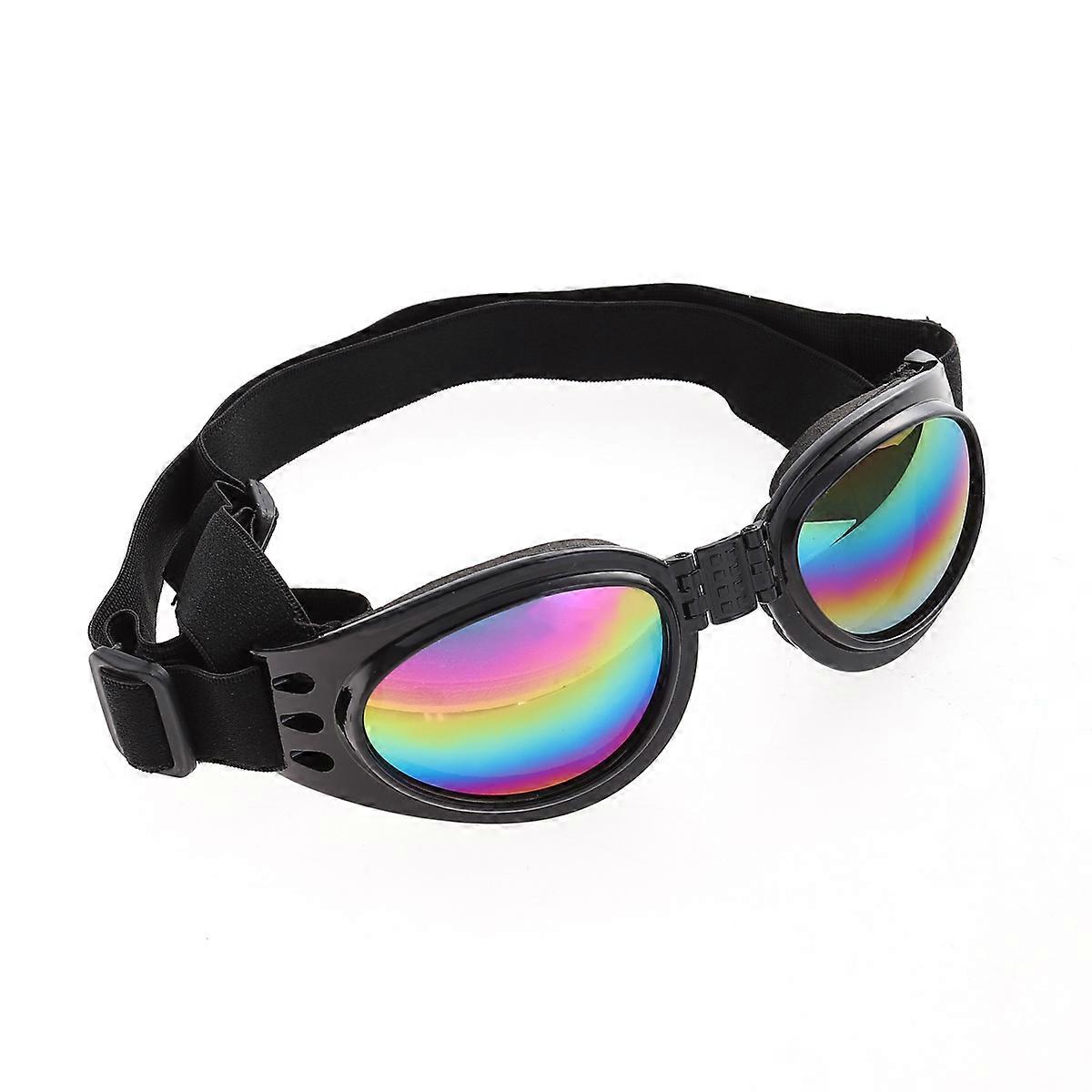 Dog Lens Uv Protective Foldable Sunglasses for Pets with Adjustable Strap