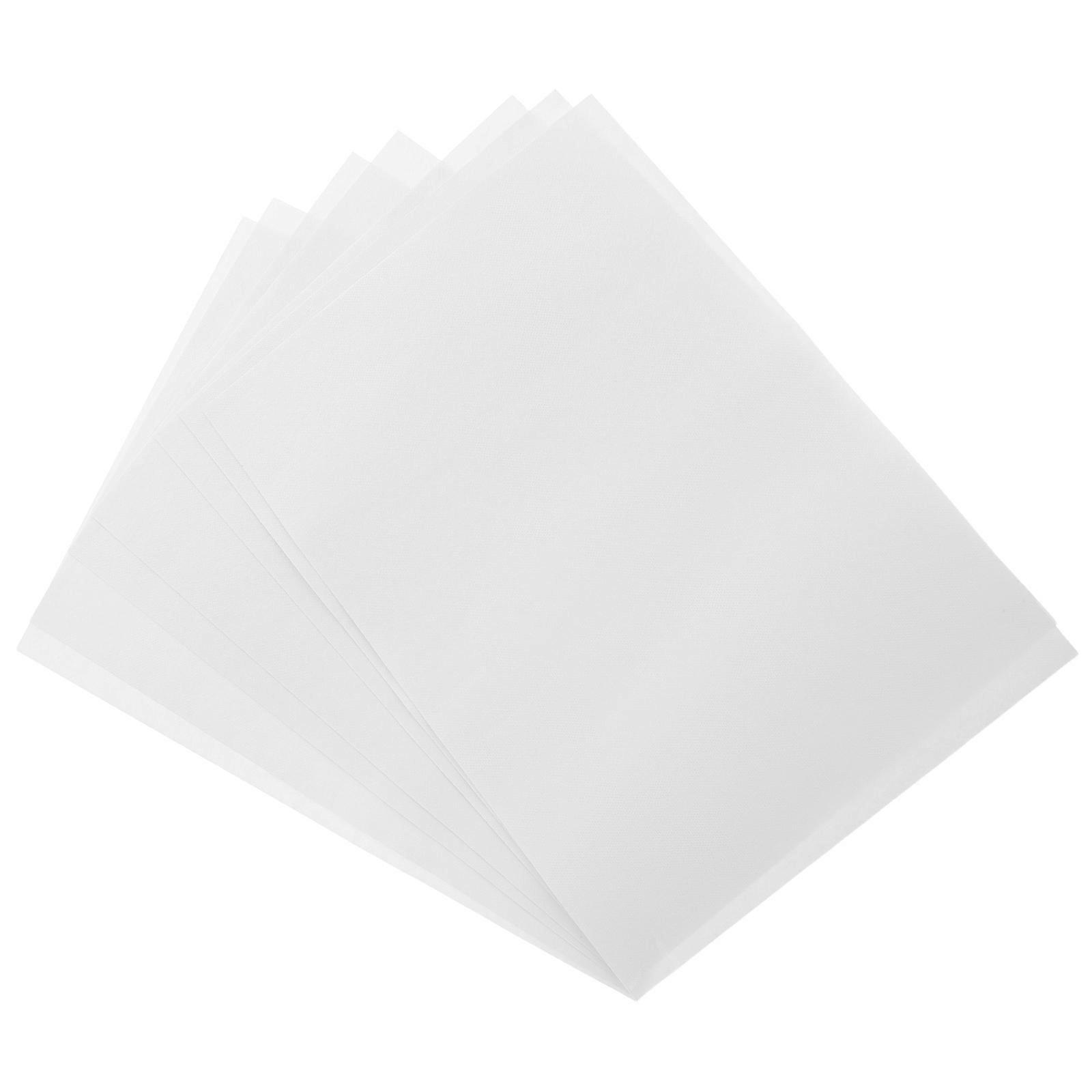 Self Adhesive Water Soluble Embroidery Stabilizer 7Pcs for Craft Projects