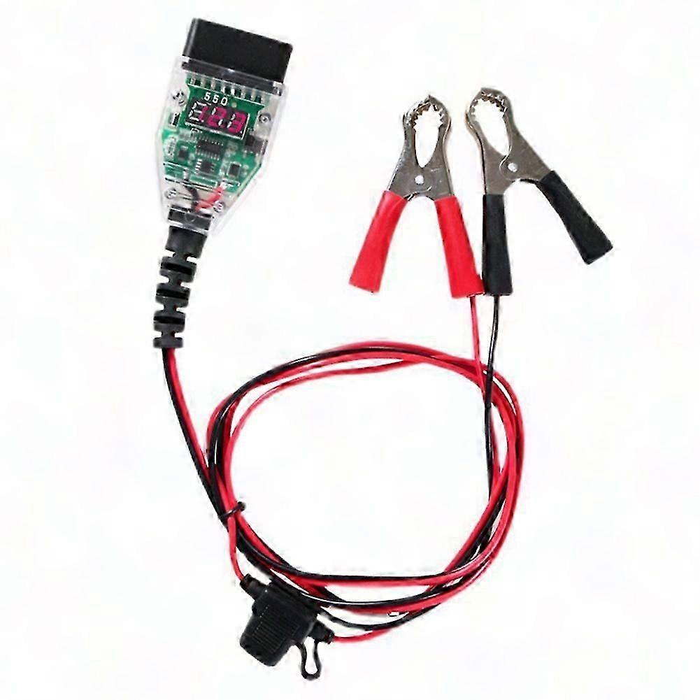 Universal OBD2 Car Battery Replacement Tool ECU Memory Saver Emergency Power Supply Cable