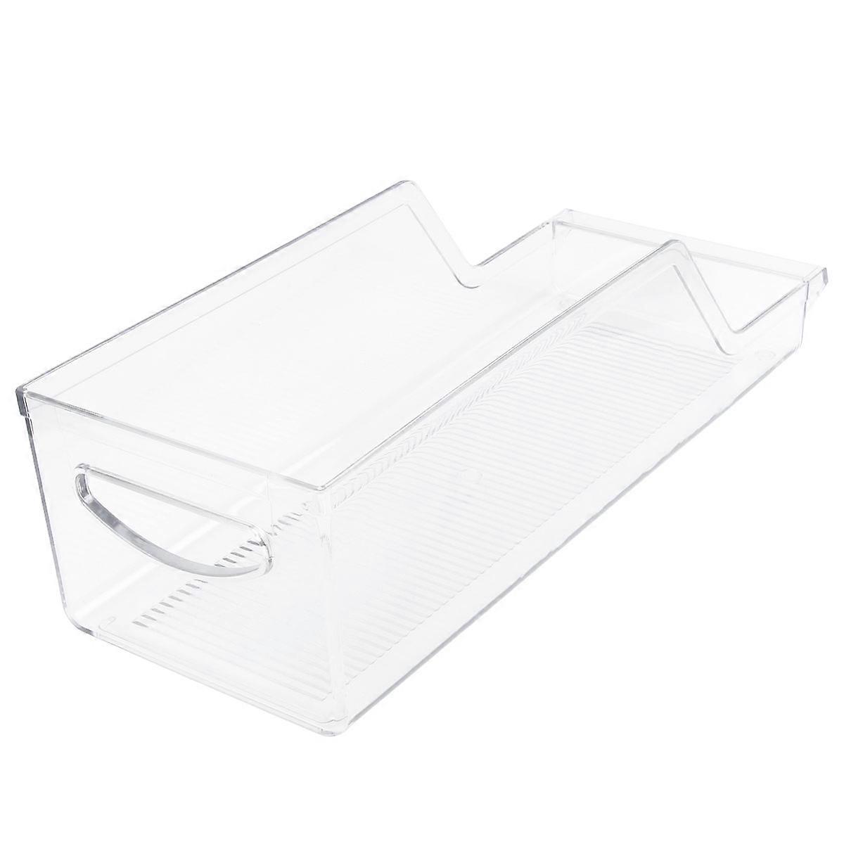 Refrigerator Containers Storage Bins with Handles for Pantry 2Pcs