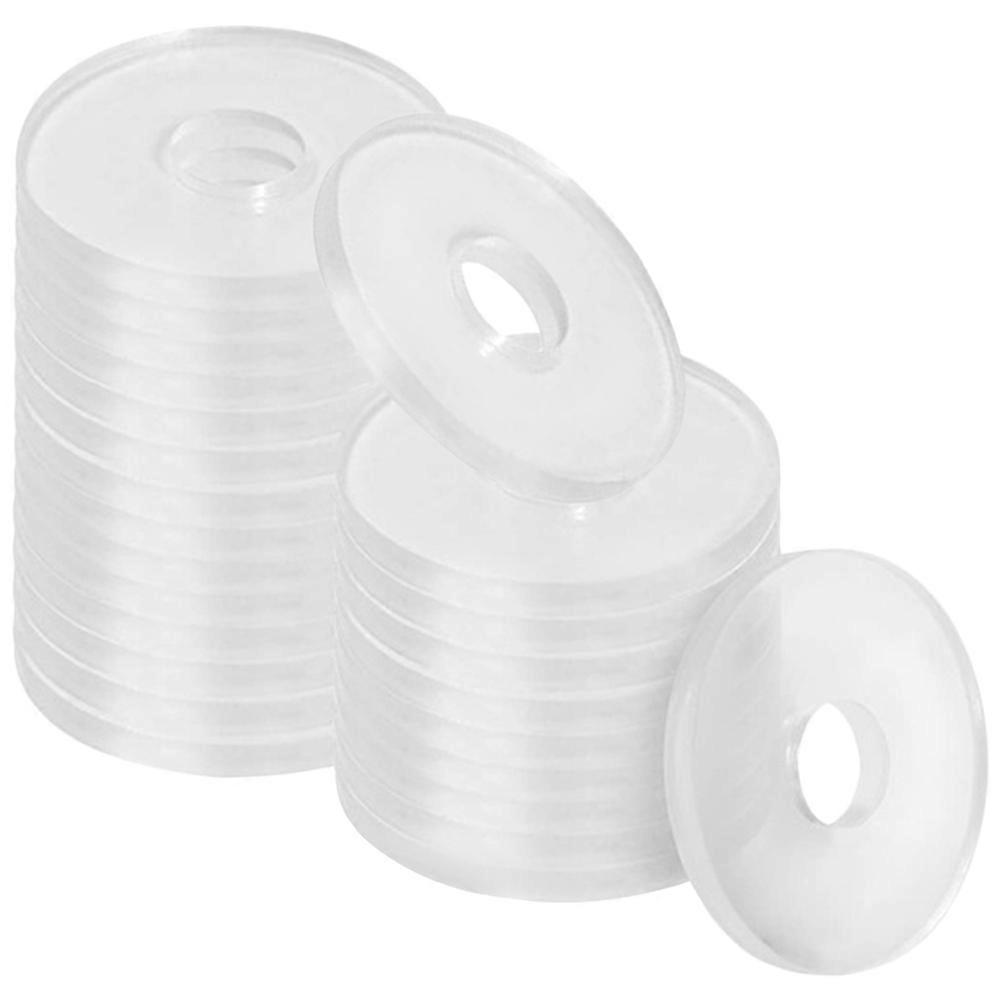 Sink Mounting Rings Bathroom Transparent PVC Sealing Washers 2000Pcs