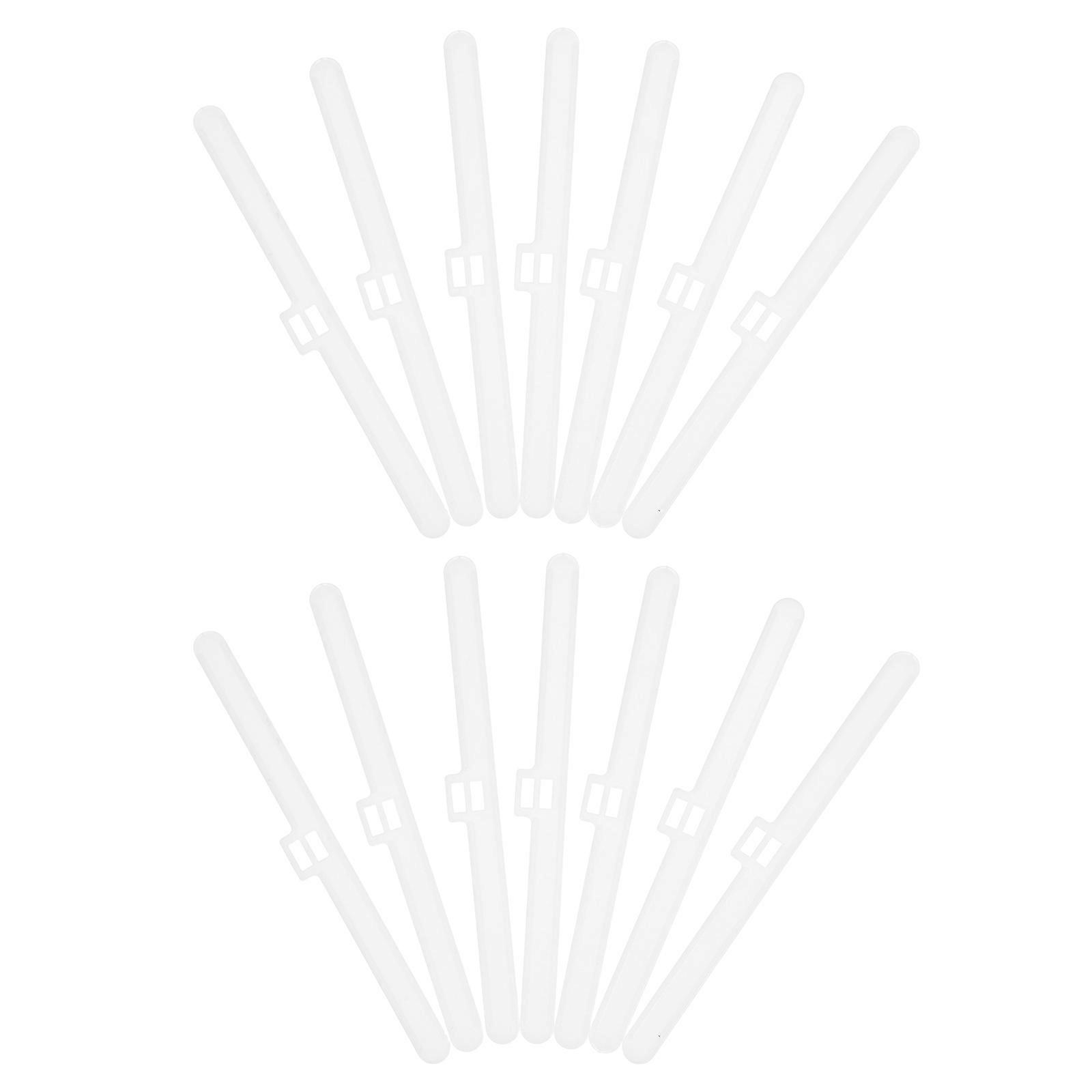 Vertical Blind Slat Holders Plastic Blind Holders for Curtain 80Pcs