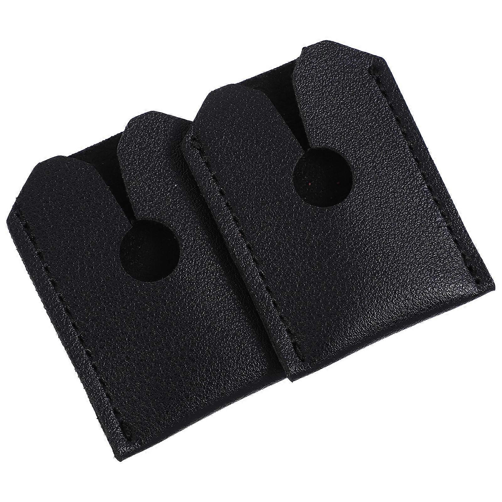 Storage Case Artificial for Protection 8Pcs Black Sleeve