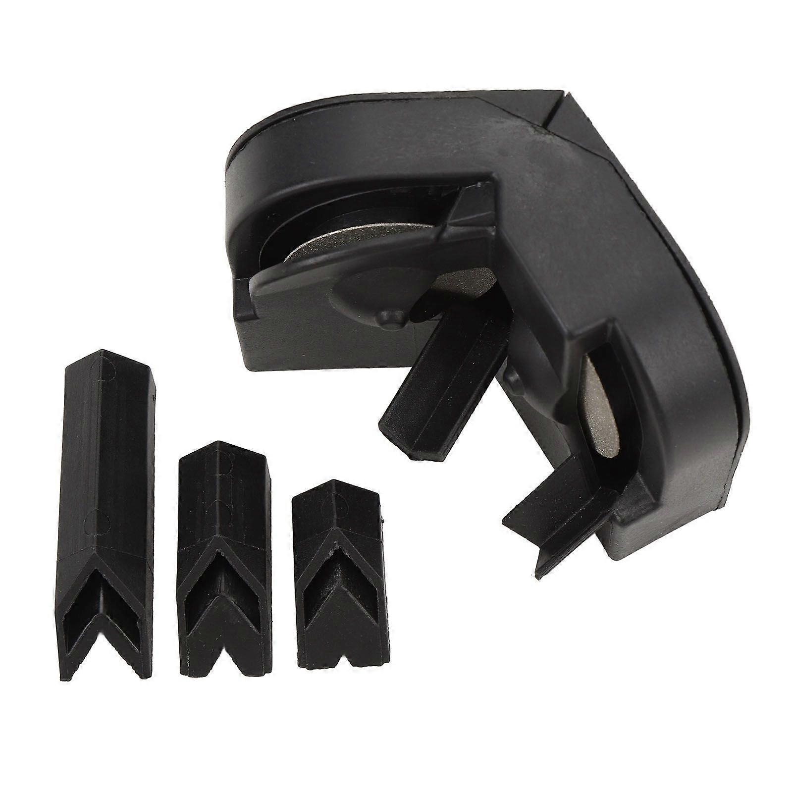 Drill Bit Sharpener for All Bits Multipurpose Portable Impact Drill Grinder Grinding Tool for Steel Carbide Twist Cobalt Black