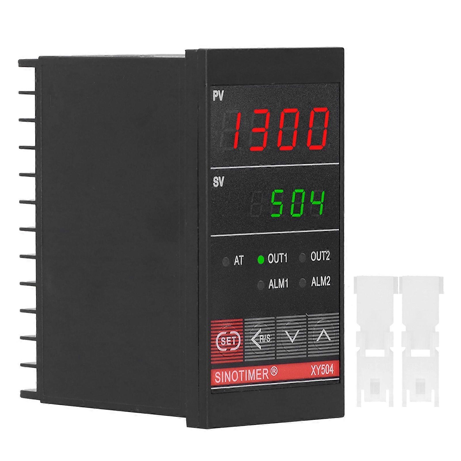 Intelligent PID Temperature Controller Industrial Heating Cooling Relay XY504 100240VAC