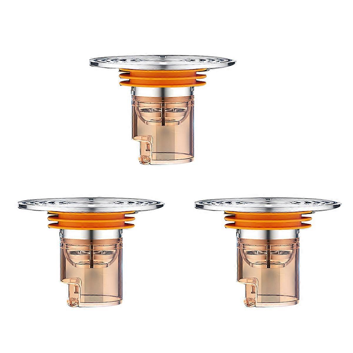 Self-Closing Odor and Insect Floor Drain Core Deodorant Shower Drain