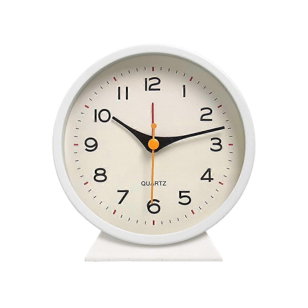 Clock Solid Color Odorless Metal Needle Battery Powered Luminous Alarms