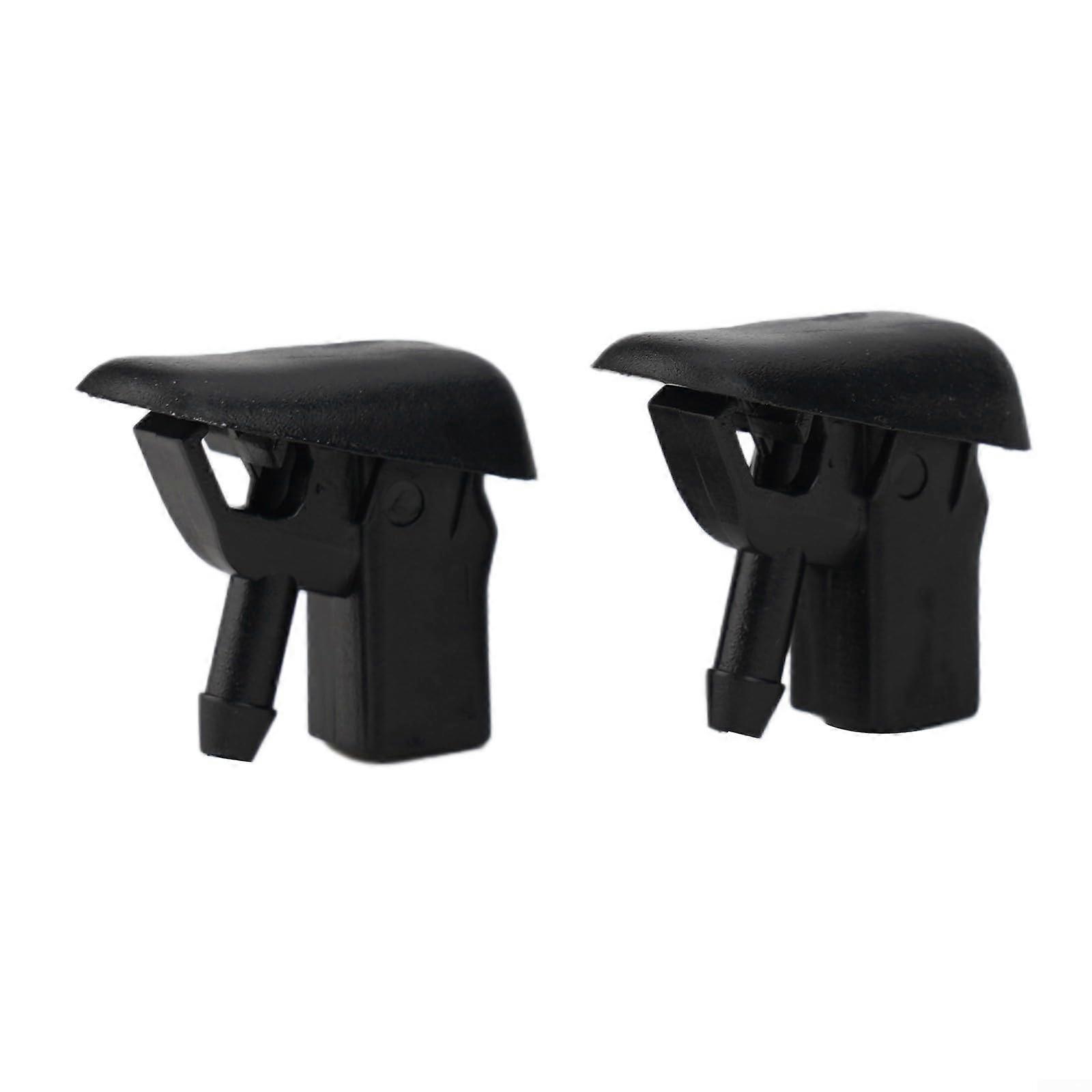 Windscreen Washer Jet Spray Nozzles Compatible with Jaguar XType 20012010 Replacement 2Pack Plastic Material