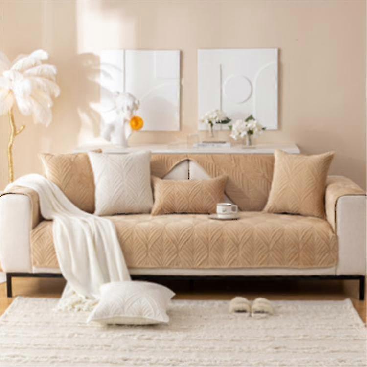 2025 Sofa Slipcover Autumn And Winter Plush Non-Slip Sofa Cushion