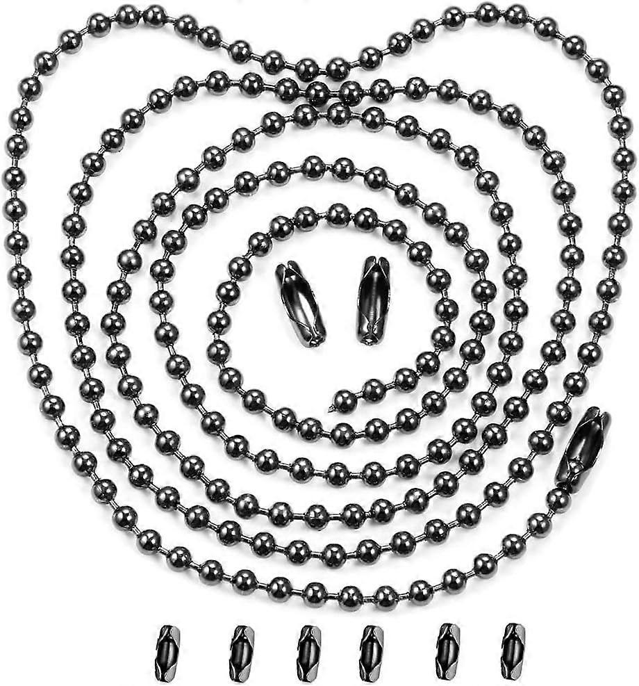 Pull Chain Extension, 2 Pack 36" Stainless Steel Ceiling Fan Pull Chain, Strong