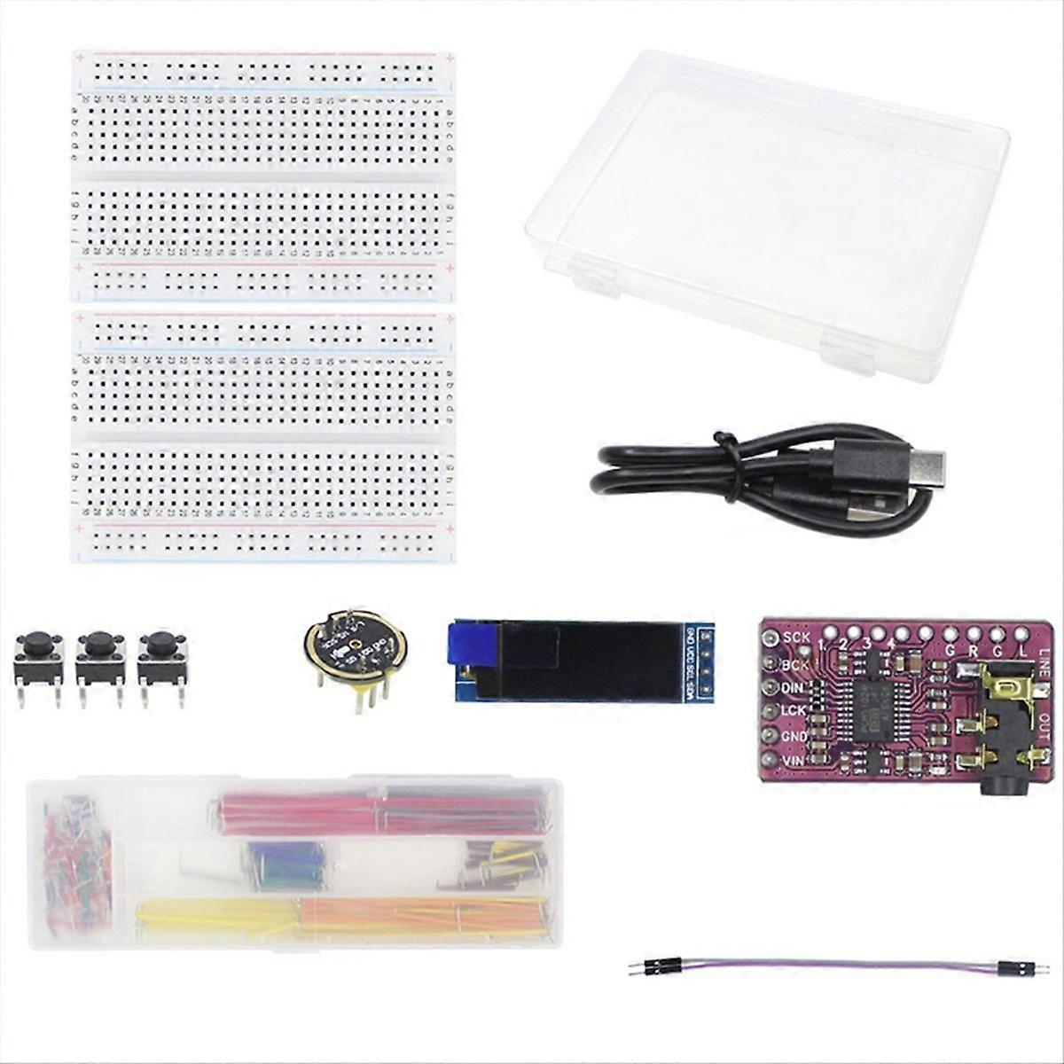 AI Voice Chat Robot Breadboard 3,5-mm-Audio-Kit für AI Voice Robot
