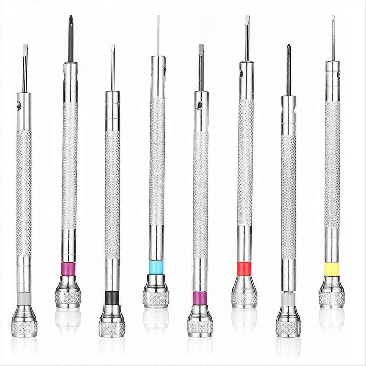 8-Piece Precision Screwdriver Set, Watch Repair Screwdriver Set, Screwdriver Set for Glasses Repair, Electronics Repair