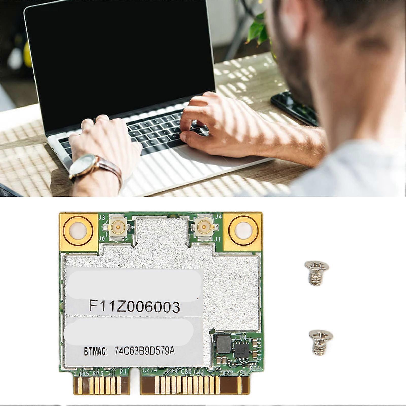 MiniPCIE Network Card AW CE123H BCM94352HMB 1200Mbps 2.4G 5G Dual Band Bluetooth 4.0 Wireless Network Card 