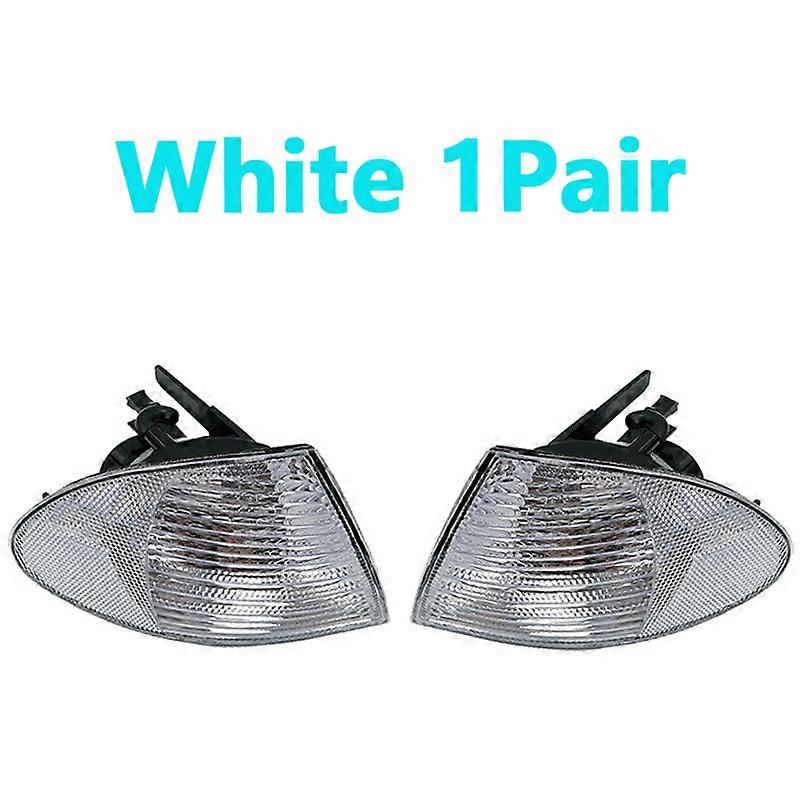 Applicable to For BMW 3 Series E46 Sedan Clear 1998-2005 Front Bumper Corner Marker Light Lenses Turn Signal Lamp Parking Signal Indicator