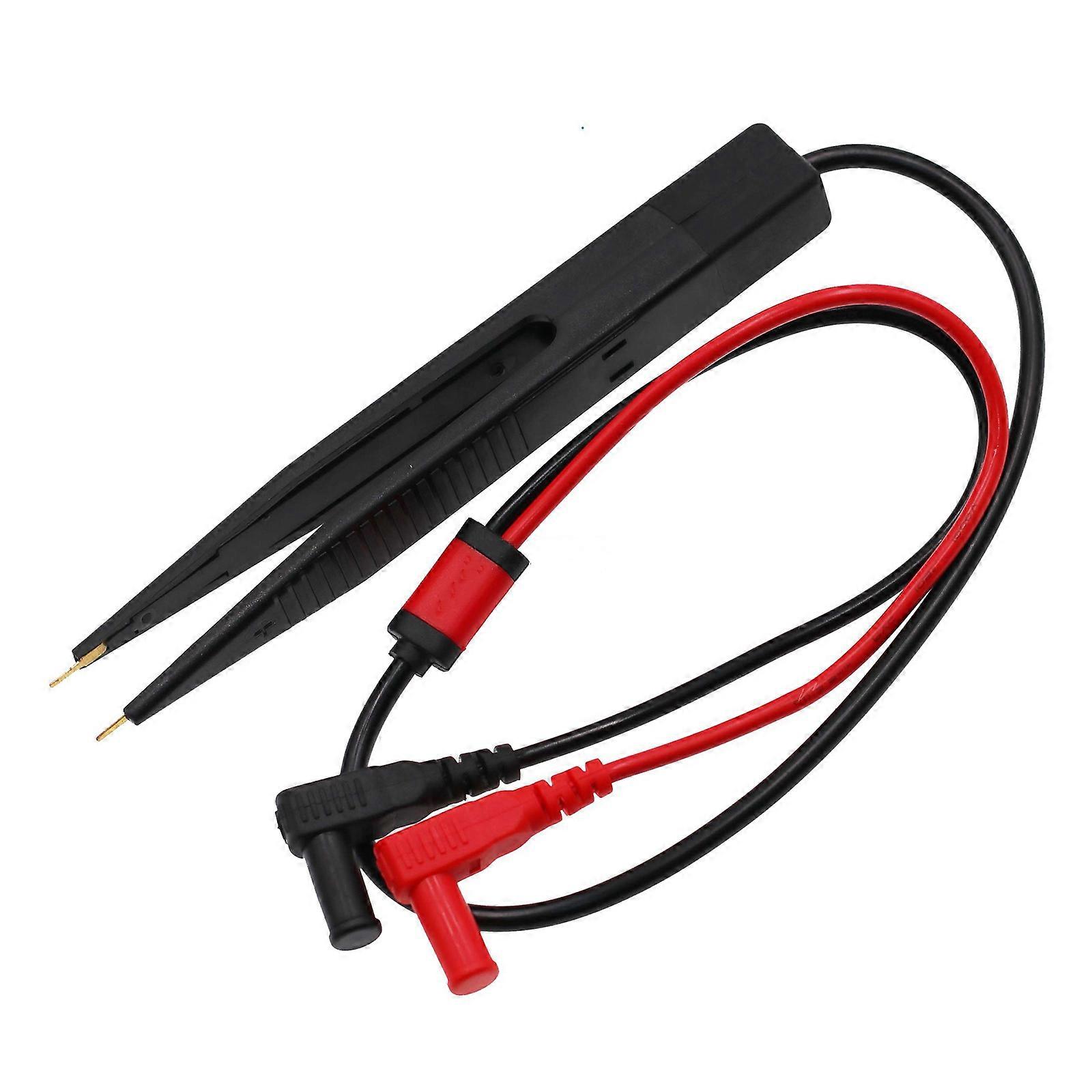 Test Clip Leads Chip Tweezers Digital Multimeter Meter Tweezers Slip Proof Grip And Precise Clip Multicolor